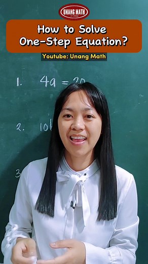 How to Solve One-Step Equation? Easy Math Tutorial