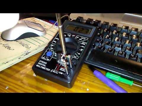 RF SWR meter by multimeter DIY