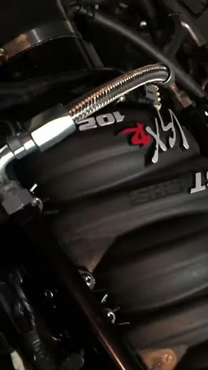 C6 z06 ls7 fast intake manifolds howling