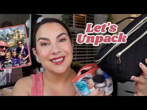 UNPACK WITH ME: Beauty Essentials & Travel Stories