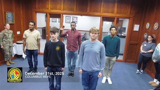 Columbus MEPS, 6th BN, US Military Entrance Processing Command on Reels