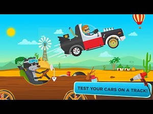 Free car game for kids and toddlers - Fun racing iPad Gameplay