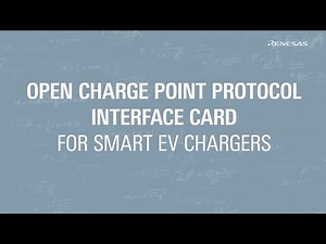 Open Charge Point Protocol Interface Card for Smart EV Chargers
