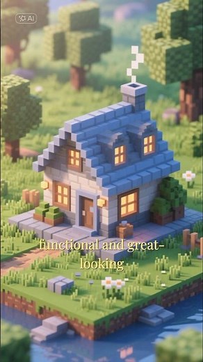 Step-by-Step Minecraft Bedrock House Tutorial (Beginner Friendly) 📘🏠