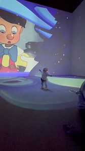 Disney Immersive exhibit has us dreaming of Walt Disney World. 💫☁️🌙 #bellabrave | Bella Brave
