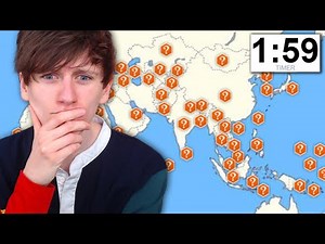 Can I name all 49 countries in Asia in 2 minutes?
