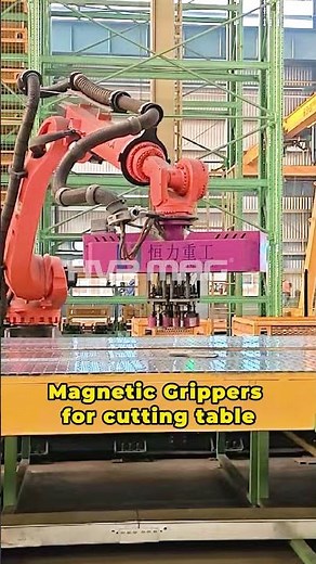 Magnetic Grippers for Cutting Table | Dot Matrix End-Effector & Adaptive Flexible Grasping