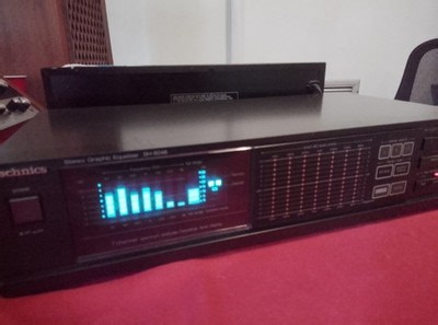 Technics SH-8046 Stereo Graphic Equalizer Touch Pad Computer Equalizer Vintage | eBay