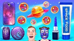 Astronaut Food Adventure: Tasting Colorful Galactic Treats