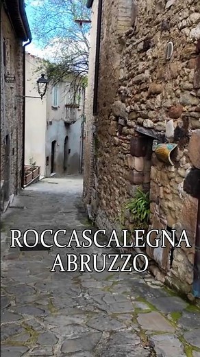 This small Abruzzo village is the answer you were looking for #wheretoliveinitaly #qualityoflife