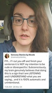 101K views · 3K reactions | FYI... if I cut you off and finish your...