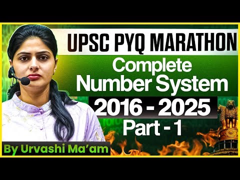 UPSC 10 Years PYQ Marathon CSAT - Number System #upsc #pyqanalysis #prelims2026 #csatmaths #csatupsc