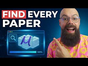 This AI Tool Finds Research Papers 100x Faster (Literature Reviews are EASY now)