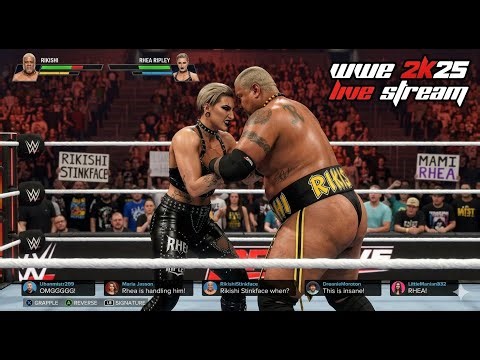 🔴WWE 2K25 LIVE STREAM Crazy Men vs Women Matches #shortslive #shorts