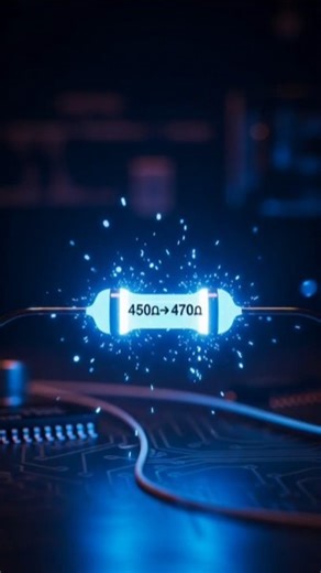 450Ω? Why We Actually Buy 470Ω for LEDs ⚡