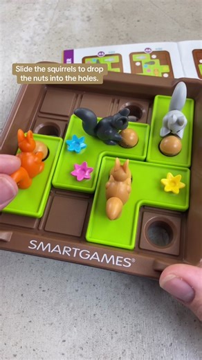 Squirrels Drop Nuts Puzzle: Slide to Win!