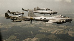 When American fighters appeared over Berlin in World War II