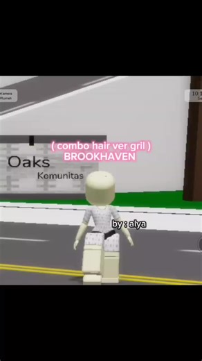 Hairstyle Combo Ideas for Roblox Brookhaven