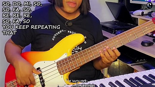 14K views · 517 reactions | Beginner makossa basslines to 1, 4, 5, 4, #02 #bassplayer #bassguitar #basslessons #reelsviralシfb | BassLady | Facebook