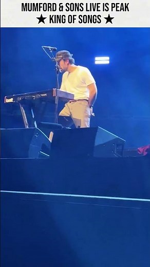 One of the Best Live Moments from Mumford & Sons