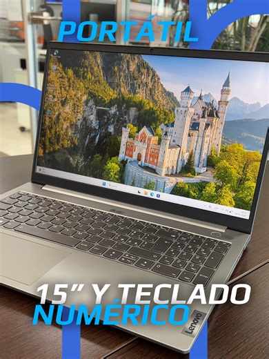 La mayoría de la gente tira el dinero comprando un portátil. Y no es por potencia. Es por utilidad. Nadie echa de menos el teclado numérico… hasta que tiene que meter 500 filas en Excel. Nadie piensa en las pulgadas… hasta que se deja la vista en una pantalla pequeña. Si trabajas, esto no es un lujo. Es una herramienta para ganar dinero. #lenovo #portatil #productividad #negocios #tecnologia