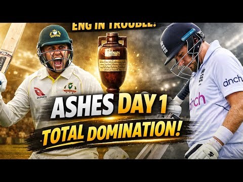 Ashes 3rd Test Day 1 Highlights | Total Domination Shakes England