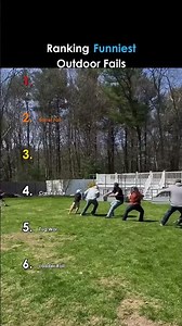 Ranking FUNNIEST Outdoor Fails #shorts