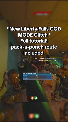 New Liberty Falls GOD MODE Glitch Tutorial with Pack-a-Punch Route
