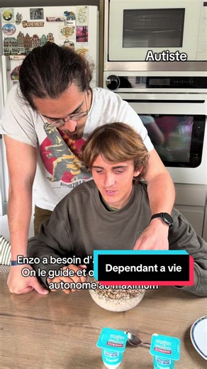 Enzo est autiste sévère il aura besoin d'être aidé, guidé, accompagné toute sa vie. On développe son autonomie au maximum mais il ne sera jamais indépendant, ne travaillera pas, n'aura pas son propre appart, sa chérie ou sa famille. En avoir conscience c'est éviter de souffrir et lui préparer une vie la plus agréable possible pour lui comme pour nous