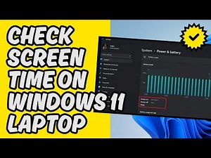 [Easy Guide] Check Screen Time on Windows 11 Laptop