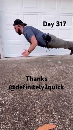 💡 Daily Push-Ups Till i Can Do 10 Front/Back Claps: Day 317