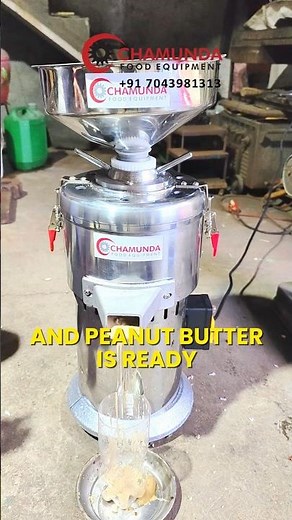 PEANUT BUTTER MACHINE | peanut butter making machine