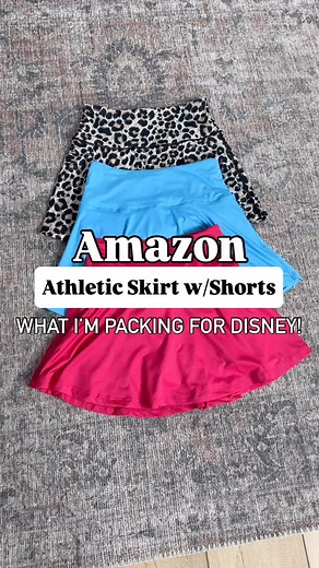 Comment SKIRT below to shop this Amazon athletic skirt & what I’m bringing to Disney!I love the waistband pocket in the front zippered pocket in the back & shorts underneath with pockets on both sides! It’s a moisture wicking fabric and perfect for warmer temps in the summertime and it’s not too short, either 🫶🏻Direct URL: https://amzlink.to/az0DARKDmcr1o #tennisskirt #tennisoutfit #pickleball #activewear #disneyoutfit #leopardskirt #disneyootd #summeroutfit #summerootd #casualoutfit #momoutfi
