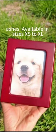Wooden Urn Box for Ashes to Display Your Lovely Pets