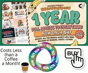Only $47 a year for access to everything Creative Fabrica has to offer! Thats just one less coffee a month! https://www.creativefabrica.com/freebies/free-fonts/ref/170/ | Cricut Freebies