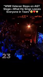 “WWII Veteran Steps on AGT Stage—What He Sings Leaves Everyone in Tears” Check the comments below | Interesting Stories