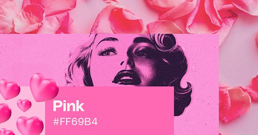 Pink: Color codes, color palettes, and uses