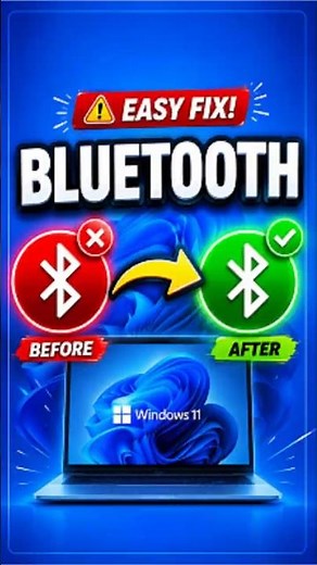 Windows 11 Bluetooth Not Connecting? 🔵 Do This! #windows
