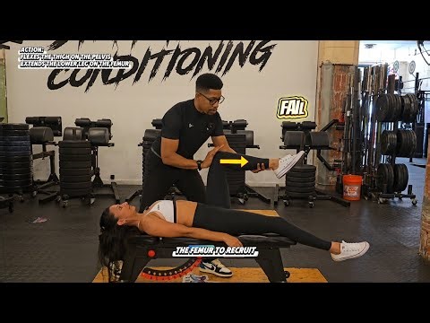 Supine Rectus Femoris Muscle Testing For Trainers & Coaches #leg​​ #coach​​ #train​​ #gym​ #legday