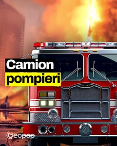201K views · 8.9K reactions | Come funziona un camion dei pompieri? Vi raccontiamo con immagini 3D come fanno i vigili del fuoco a domare gli incendi | Geopop | Facebook