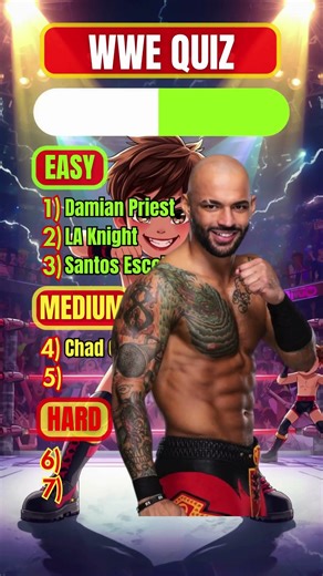 Can You Guess These WWE Wrestlers? 🤼‍♂️ | True Fan Challenge #Shorts