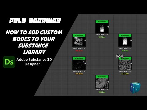How to add custom nodes to the library - Substance Designer