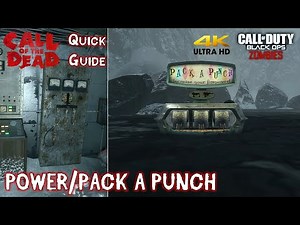 CALL OF THE DEAD Guides: 'How to Activate Power and Access Pack a Punch' (4K)