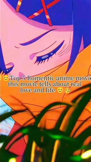 # top 5 romentic anime movie 🍿🍿🎥#shorts