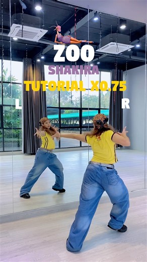 Tutorial X0.75 | ZOO - Shakira #dancetutorial #zoo #shakira #zootopia2 #kruhalf #tothe8dancestudio