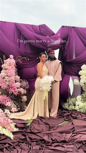 We a THAIGERIAN wedding 🤍 Thai bride Nigerian Groom 🇹🇭🇳🇬