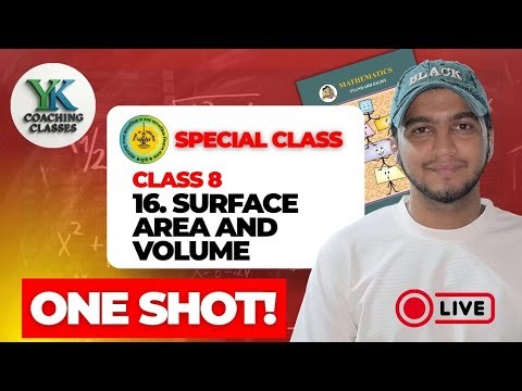 class 8th | Surface area and volume