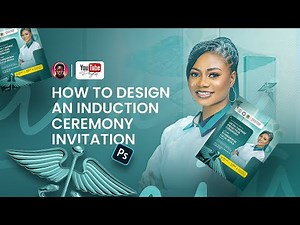 HOW TO DESIGN AN INDUCTION CEREMONY INVITATION