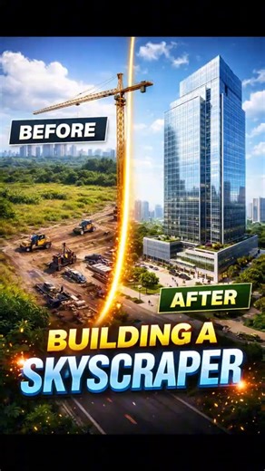 Corporate Office Tower Construction Timelapse | Skyscraper Build From Ground to Top