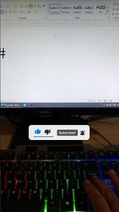 درج خط زخیم و شکسته در مایکروسافت ورد!